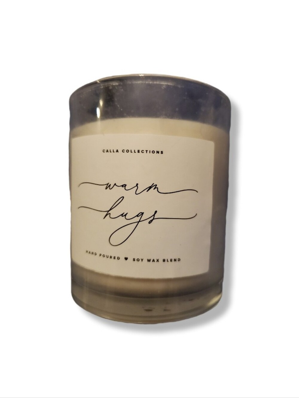 'Warm Hugs' White Soy Candle
